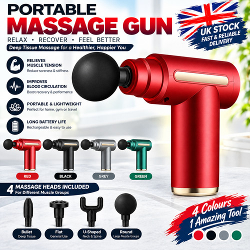 Massage gun deep percussion - massage,