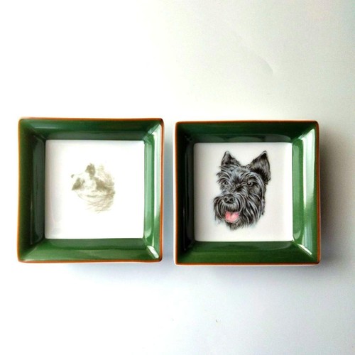 Hermes tableware square tray - hermes,