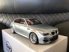 OTTO 1/18 BMW M5 E60 PHASE 2 SILVERSTONE II A29 2008 OT426 READ DESCRIPTION