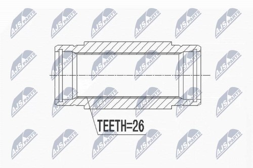 Front drive shaft joint - drive,