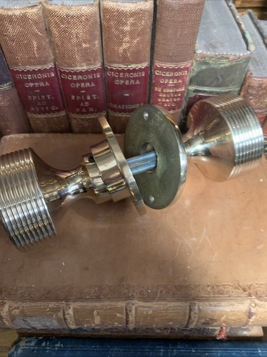 Heavy polished brass door - heavy,