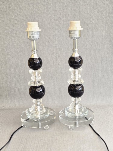 Pair crystal glass - pair,