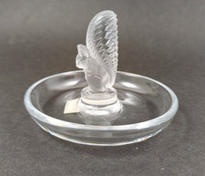 Lalique Ring Bowl Squirrel