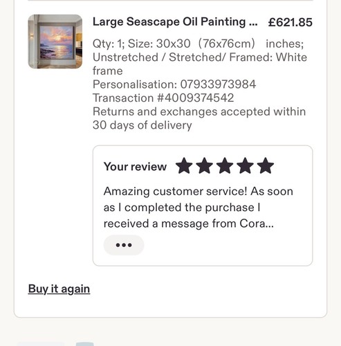 Hand made oil painting a - made,