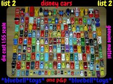 Disney Cars Planes Die Cast Cars 1:55 Scale Mattel Over 250 Cars LIST 2