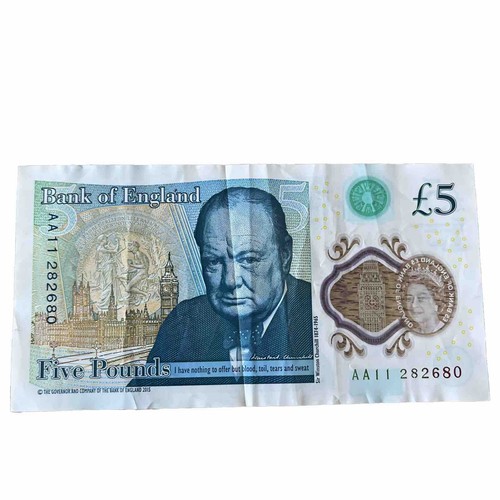 Bank england aa11 five - of,