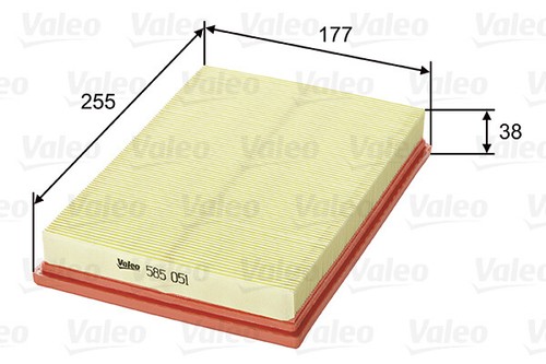 Valeo 585051 air filter for - valeo,