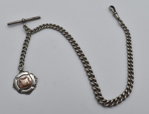 Antique sterling silver albert - antique,