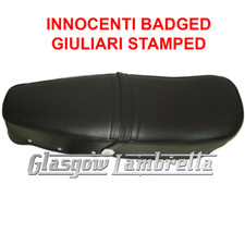 Lambretta  Series 1, 2 & 3 Li, TV, Special Repro GIULIARI REPRO BLACK DUAL SEAT