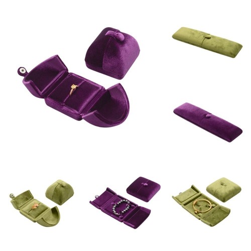 Velvet jewelry box - jewelry,