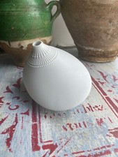 ROSENTHAL TAPIO WIRKKALA WHITE POLLO VASE - ROSENTHAL WHITE STUDIO LINE VASE1