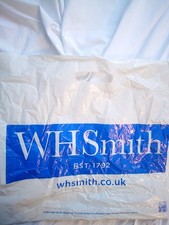 THE WORKS  Large PLASTIC store carrier BAG  used once...Collectable