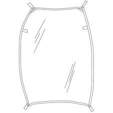 Thule Cycle Bicycle Bike Chariot Weather Cover Double For 2017+