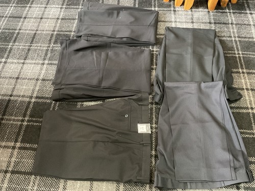 Pairs gents black trousers - 5,
