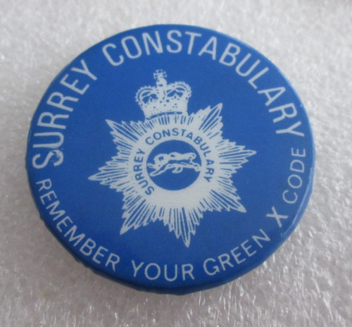 Vintage surrey constabulary - vintage,