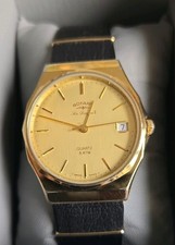 Vintage Rotary Sea Dragon 2.  Gold Quartz  Swiss Watch. Please read description 