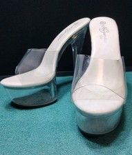  Heels Clear 6” Platform
