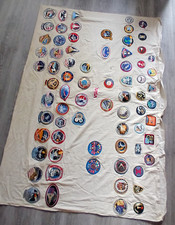 Vintage Original NASA Space Patch Collection Crew & Missions Apollo Over 70 Rare