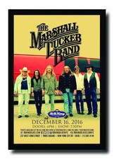 Marshall Tucker Band Tour Bus Mini 13" X 19" Concert Poster only or Framed