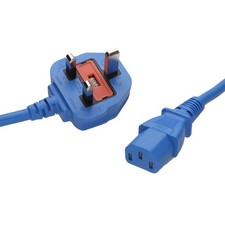 Power Cord UK Plug to IEC