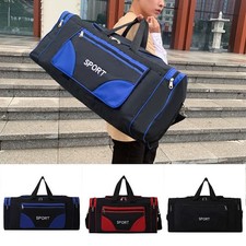 Mens Womens Large Holdall Bag Duffle Bag Sports Weekend Travel Luggage Bags