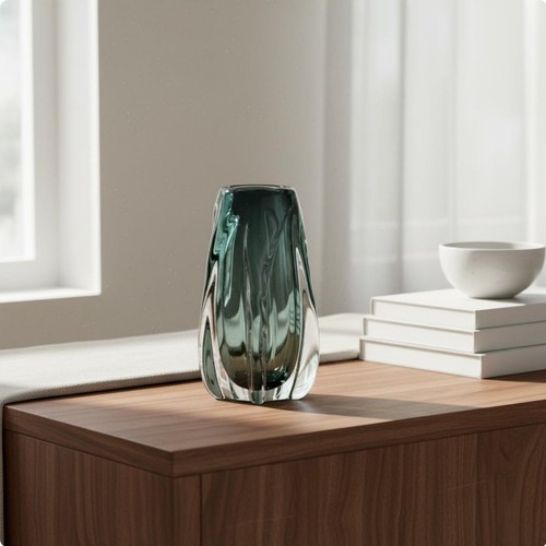 Glass flower vase light - flower,