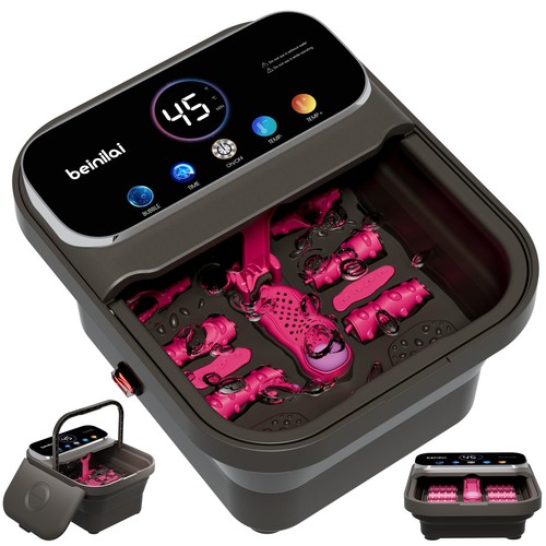Collapsible foot spa bath - collapsible,