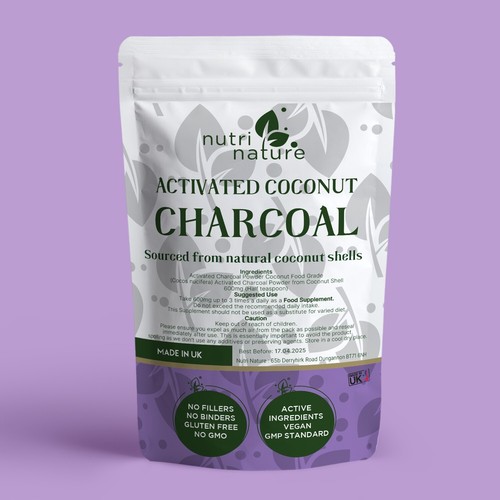 Activated charcoal coconut - activated,