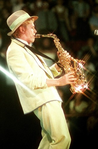 David bowie concert - david, in