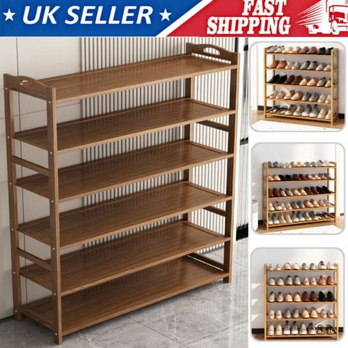 Tiers bamboo shoe rack - 4/5/6,