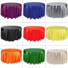 Round Polyester Tablecloth