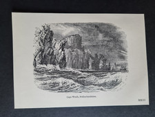 Antique print cape - antique,