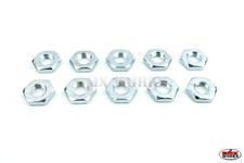 Bicycle Axle Locknuts 3/8" x