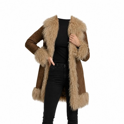 Vintage70s women suede leather - vintage70s,