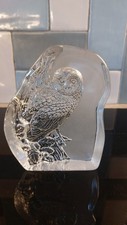 Vintage Edinburgh Crystal Owl