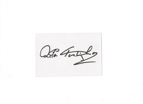 Actress rita tushingham - tushingham, signed