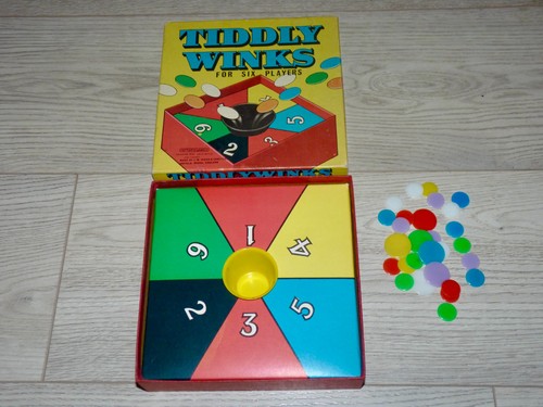 Vintage tiddly winks game - vintage,