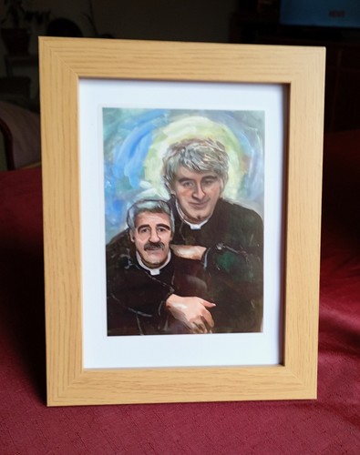Iconic father ted and - iconic,