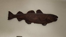 Large Wooden Fish