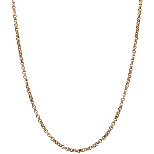 9ct gold chain necklace 22g - 9ct,