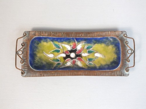 Vintage copper rectangle - vintage,