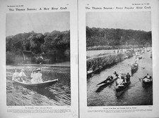 Old antique print 1905 - print,