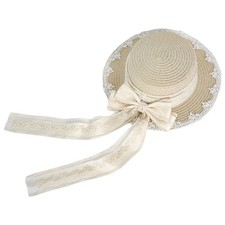 Lace Pastoral Straw Hat