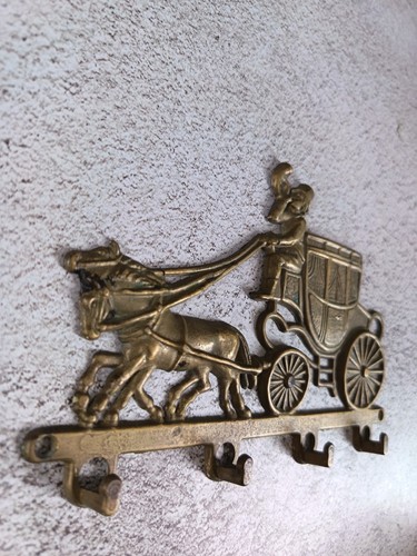 Vintage solid brass horse - solid,