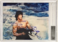 Sylvester Stallone Signed
