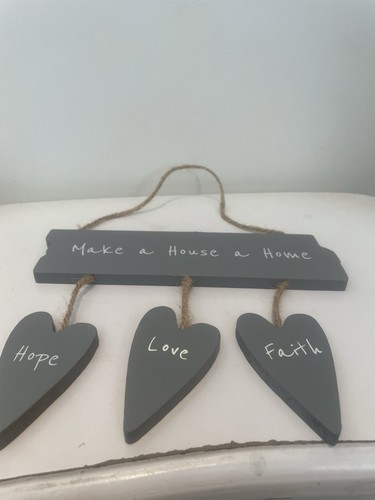 Wooden hanging plaque sign - hanging,