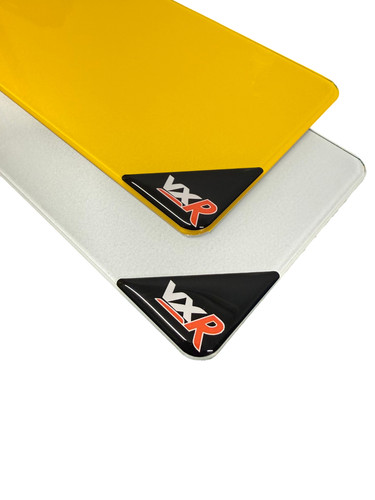 Gel domed number plate - gel,
