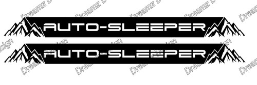 Auto sleeper decals - 2, x