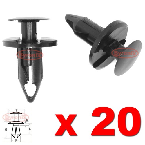 Atv trim clips - atv, trx