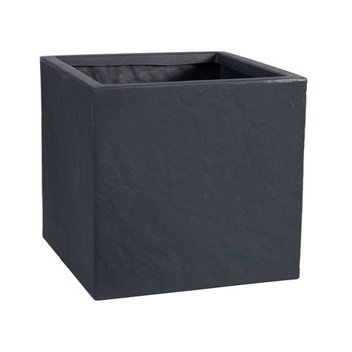 Strata riven square planter - strata,